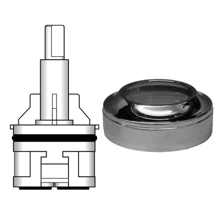 Factory Direct Plumbing Supply Eljer Valley* V4299BG* Tub & Shower Cartridge (2 Pack