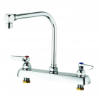 T&amp;S Brass B-1148 8&quot; Deck Mount Workboard Faucet