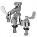 Zurn Z812Q4 Centerset  6in Vacuum Breaker Spout, An Aerated Outlet  4in Wrist Blade Hles.