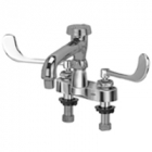 Zurn Z812Q6 Centerset  6in Vacuum Breaker Spout, An Aerated Outlet  6in Wrist Blade Hles.