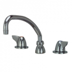 Zurn Z831J3 Widespread  9-1/2in Tubular Spout  Dome Lever Hles.