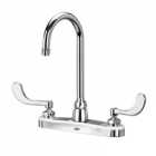Zurn Z871B4-XL Kitchen Sink Faucet  5-3/8in Gooseneck  4in Wrist Blade Hles.