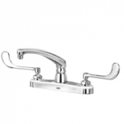 Zurn Z871G6-XL Kitchen Sink Faucet  8in Cast Spout  6in Wrist Blade Hles.