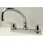 Zurn Z871J3-XL Kitchen Sink Faucet  9-1/2in Tubular Spout  Dome Lever Hles. Lead-free