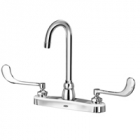 Zurn Z871A6-XL Kitchen Sink Faucet  3-1/2in Gooseneck  6in Wrist Blade Hles. Lead-free