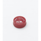 T&amp;S BRASS 001194-45 SNAP-IN INDEX BUTTON RED (HOT WATER)