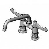 T&amp;S BRASS 5F-4DWS08 EQUIP 4IN DECK MOUNT SWIVEL BASE FAUCET