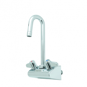 T&amp;S BRASS 5F-4WLX05 EQUIP 4IN WALL MOUNT FAUCET