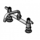 T&amp;S BRASS 5F-8DLX06 EQUIP FAUCET 8IN CENTERS DECK MOUNT