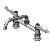T&amp;S BRASS 5F-8DWX08 EQUIP 8IN CTRSDECK MOUNT FAUCET