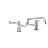 T&amp;S BRASS 5F-8DWX10 EQUIP 8IN CTRSDECK MOUNT FAUCET