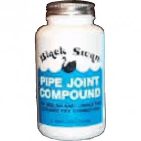 TEFLON PIPE JOINT COMPOUND  - 1/2 Pint Brush in Cap Bottles - (Case of 12)