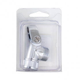 C-PSC378C, Solid Brass Chrome Plated Deluxe Swivel Connector