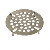 CHG D10-X014 Flat Strainer Stainless Steel 3.5" Sink Opening