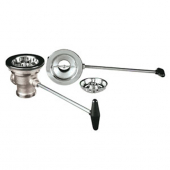 CHG DBN-8000 Rotary Drain Quick Flow Brass 3.5" Sink Opening