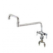 CHG KL52-9018-SP1 Dble Pantry Faucet 1/2" Inlet 18" Dble Spout