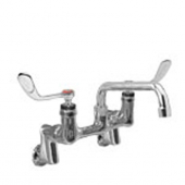 CHG KL54-1010-SE4Wall Mount Faucet Flushing Rim 8" Centers