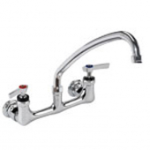 CHG KL54-8009-SE1 Wall Mount Faucet 8" Centers 9" Swing Arched
