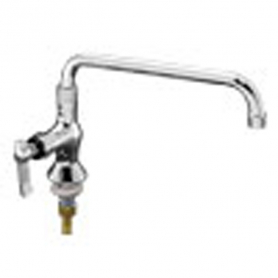 CHG Sgl Pantry Fct, 1/2IN Inlet, CP, Crmc Vlv, 10IN Hrzntl Swng Tblr Spout, 2.2 gpm Aerator, Lever Hdl, Low Ld