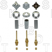 Replacement Central Brass* Old Style Rebuild Kit 3 Valve