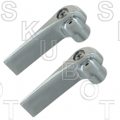 Replacement for Dick Brothers* Metal Lever Handles -Pair H&amp;C