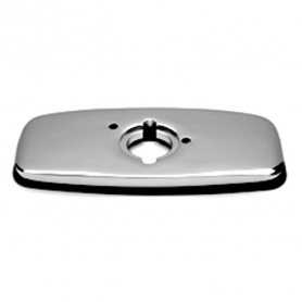 Zurn 4&quot; Chrome Plated Cover Plate for Zurn Optical Faucets