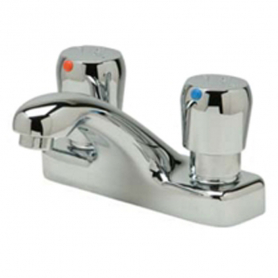 Zurn Z86500-XL-1N-3M<br> 4&quot; 2 Handle Metering Lavatory Faucet