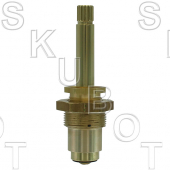 Replacement Sherle Wagner* Stem - Cold  Polished Brass