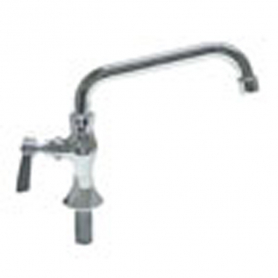 CHG Sgl Pantry Fct, 1/2IN Inlet, Low Ld CP, Cmprsn Vlv, 8IN Tblr Swing Spout, Lever Hdl