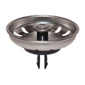 CHG E38-410541 3-1/2" Stainless Steel Sink Strainer Crumb Cup