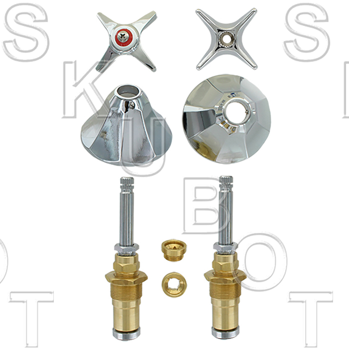 Factory Direct Plumbing Supply Speakman* Diamond* 296R 3 Valve Rebuild Kit P0212966