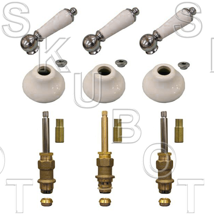 Factory Direct Plumbing Supply Replacement Price Pfister* 3 Valve Tub