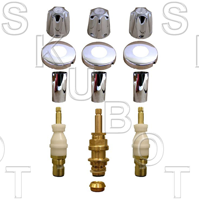 Factory Direct Plumbing Supply Replacement Price Pfister* 3 Valve Tub
