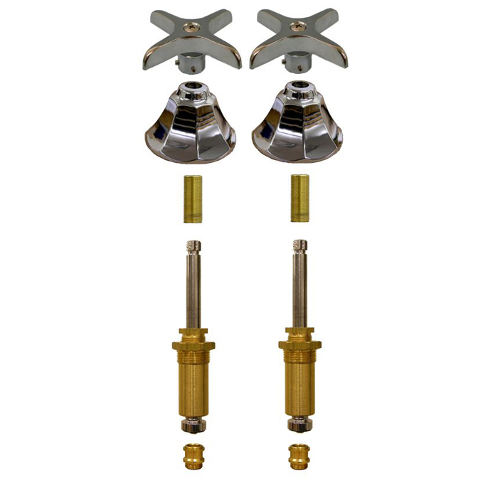 Factory Direct Plumbing Supply Briggs* 2 Valve Tub & Shower Rebuild