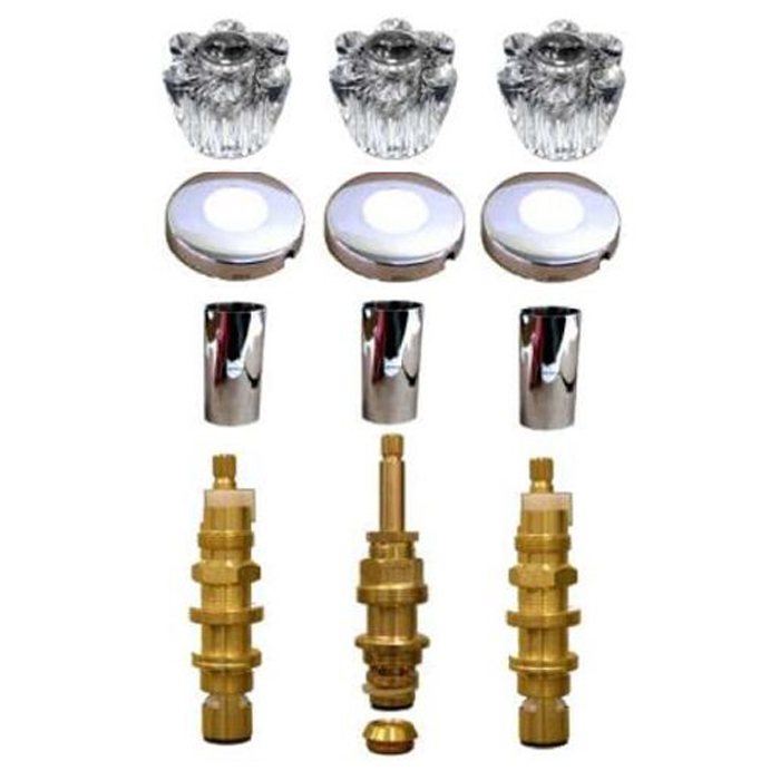 Factory Direct Plumbing Supply Price Pfister* NS Windsor* Ceramic Disc Rebuild Kit 3 Valve
