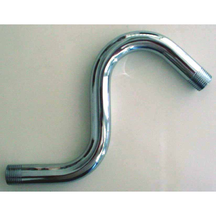 Factory Direct Plumbing Supply S 504 Shaped 4 Shower Arm 1 4mm Thick Shower Arm 1 4mm Thick, S Shower Arm