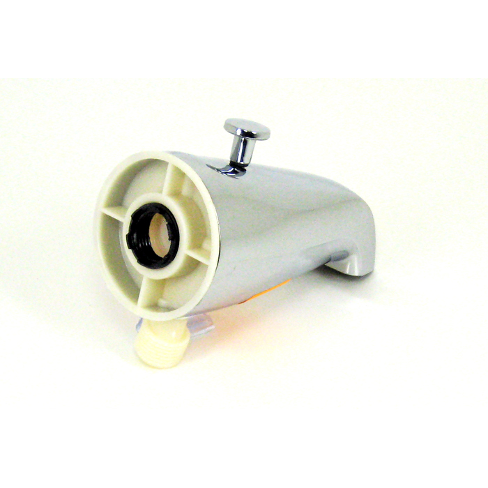 Factory Direct Plumbing Supply TS138, Diverter Spout, Rear Mt Pers. Shower Conn. Bottom Outlet