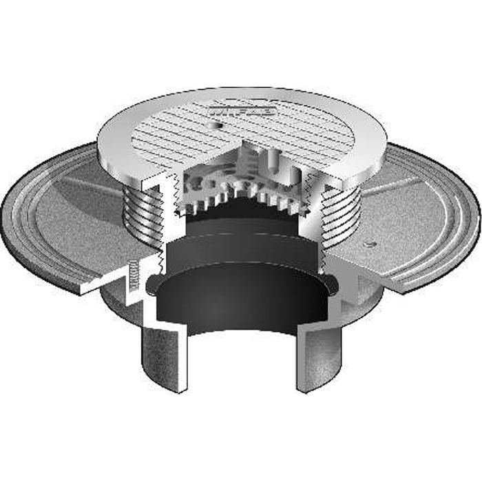 Factory Direct Plumbing Supply | MIFAB F1104P-T6-3-28 FLOOR DRAIN ...