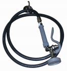 Leonard 5SCRS 6&quot; Rubber Hose with Self Closing Rose Spray