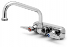 T&amp;S Brass B-1115 4&quot; Wall Mount Workboard Faucet