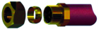 Woodford Model 17 Wall Faucet -1/2&quot; Comp x 1/2&quot; Cop Sweat Fitting
