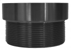 Mifab Cast Iron Ext For All Floor Drains W Adj Top Assy, Thread Into A1 Bodies.
