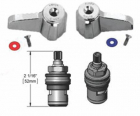 Equip by T&S Brass<BR>Faucet Handles & Catridges