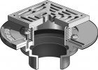 MIFAB Floor &amp; Area Drains Series F1100