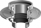 MIFAB-F1100-DD Hub Drain For Non-Membrane Floor Areas