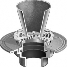 MIFAB-F1100-EF Round Funnel Floor Drain For Non-Membrane Floor Areas
