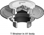 MIFAB F1100-T Floor Drain Spanner Wrench Cover For Non-Membrane Floor Areas