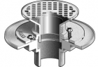 Mifab Series F1210C Floor Drain For Membrane Floor Areas