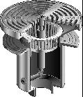 Mifab Series F1350-Y-36 Garbage Can Wash Floor Drain