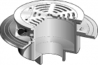 Mifab Series F1650 Flushing Rim Floor Drain With Flushing Connection